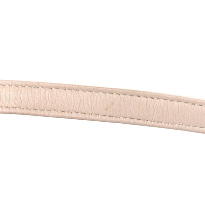 Chanel Aged Calfskin Chevron Quilted Mini Coco Handle Flap Ivory 19 of 21