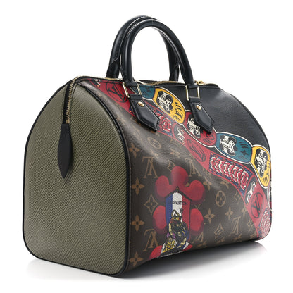 Louis Vuitton Monogram Kabuki Speedy 30 3 of 9