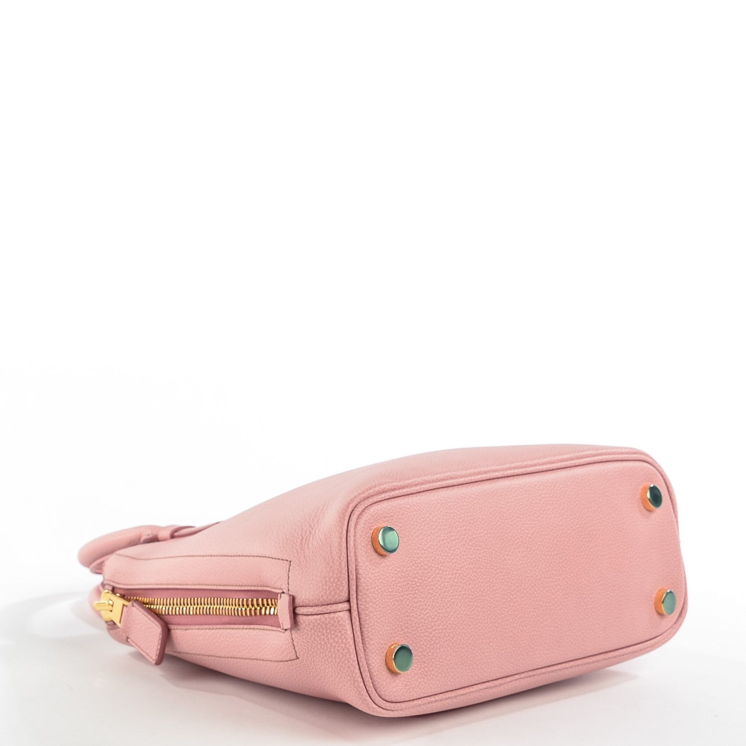 Tom Ford Pebbled Calfskin Small Jennifer Zip Tote Pink 4 of 6