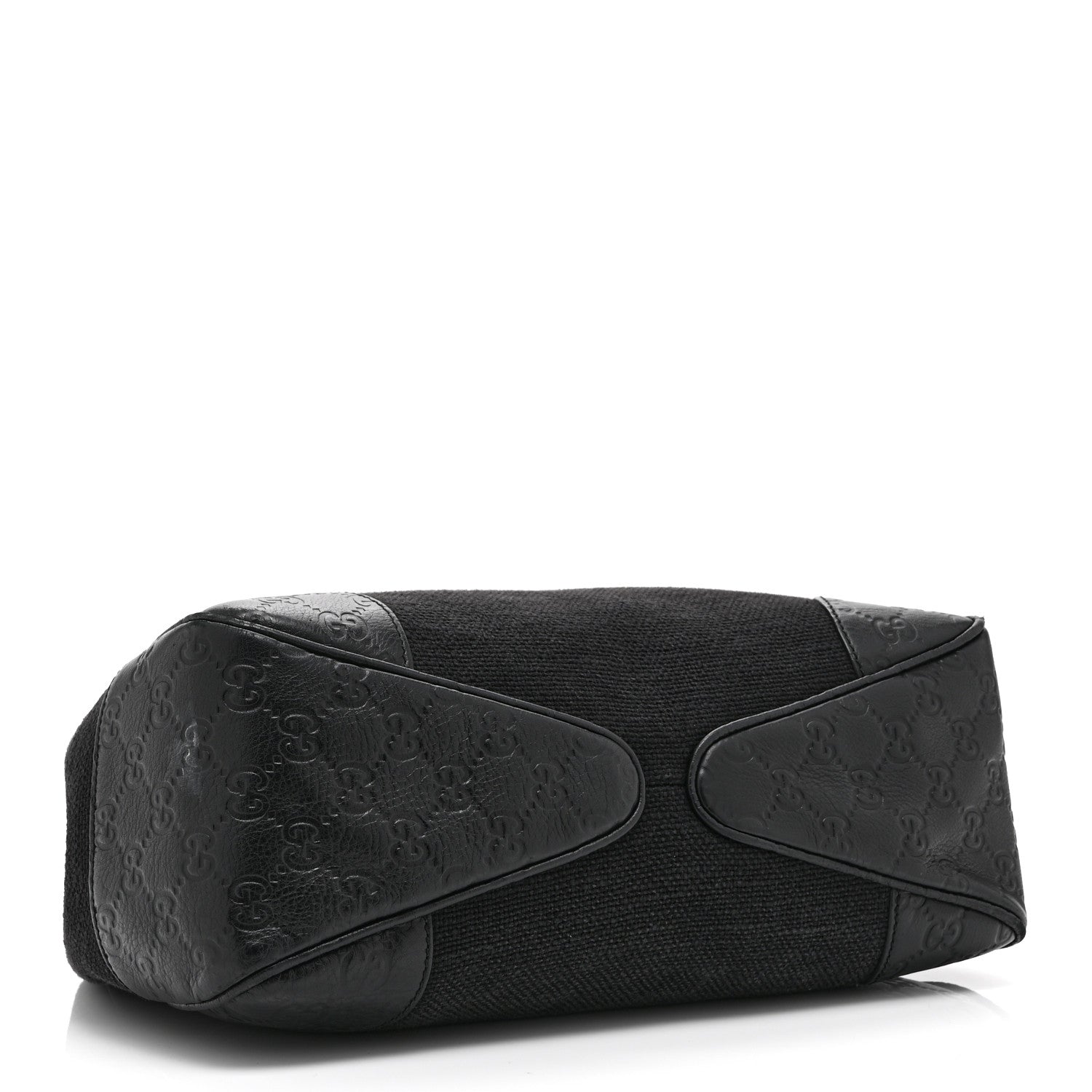 Gucci Canvas Guccissima Hobo Black 4 of 12