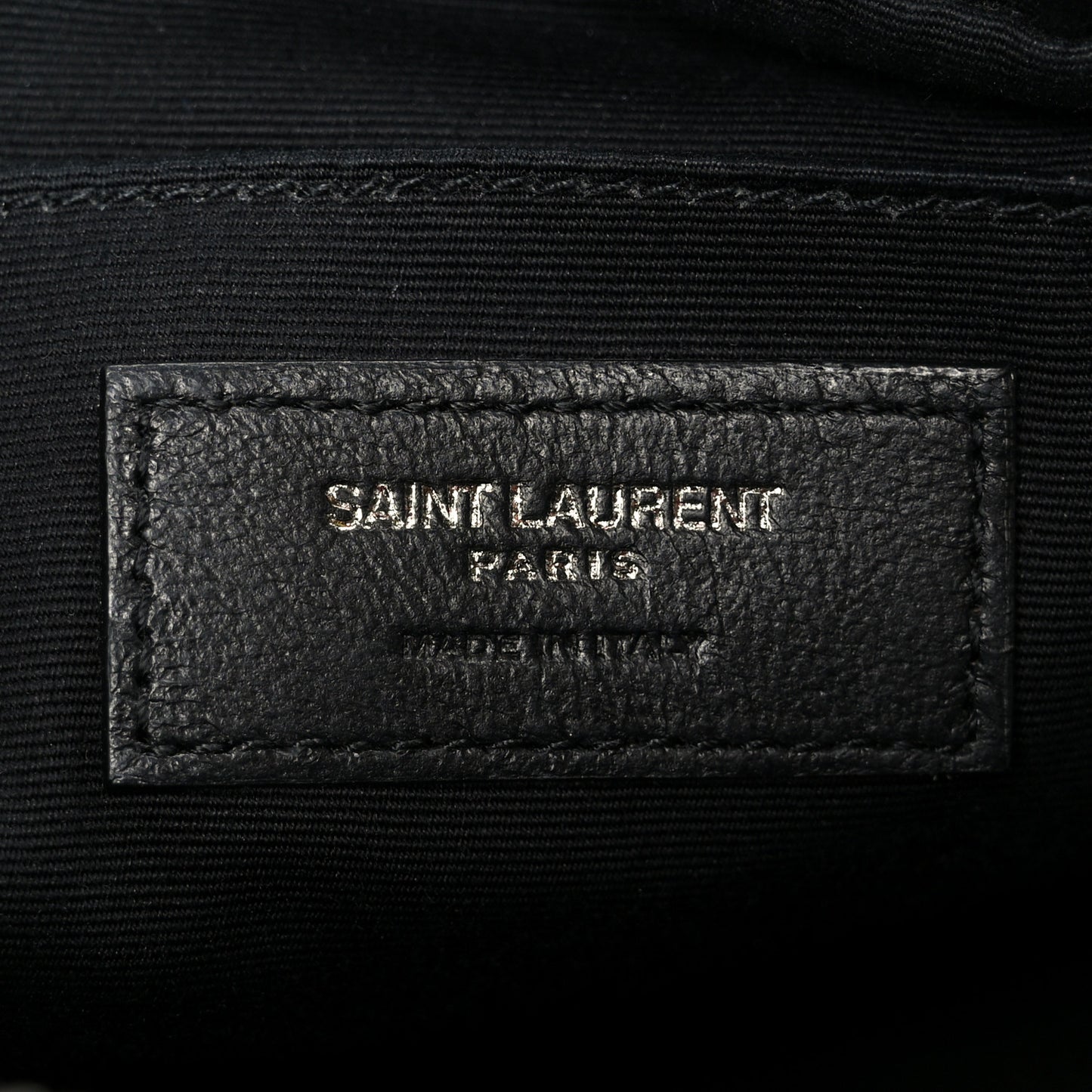 Calfskin Matelasse Monogram Lou Camera Bag Black