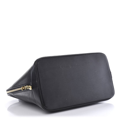Louis Vuitton Epi Alma PM Black 4 of 9