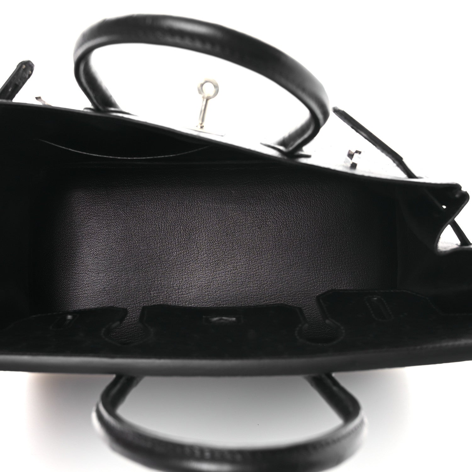 Hermes Ostrich Birkin 30 Black 5 of 12