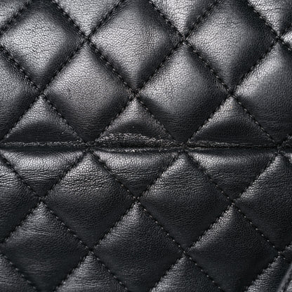 Chanel Lambskin Quilted Large Urban Spirit Backpack Black 20 of 21
