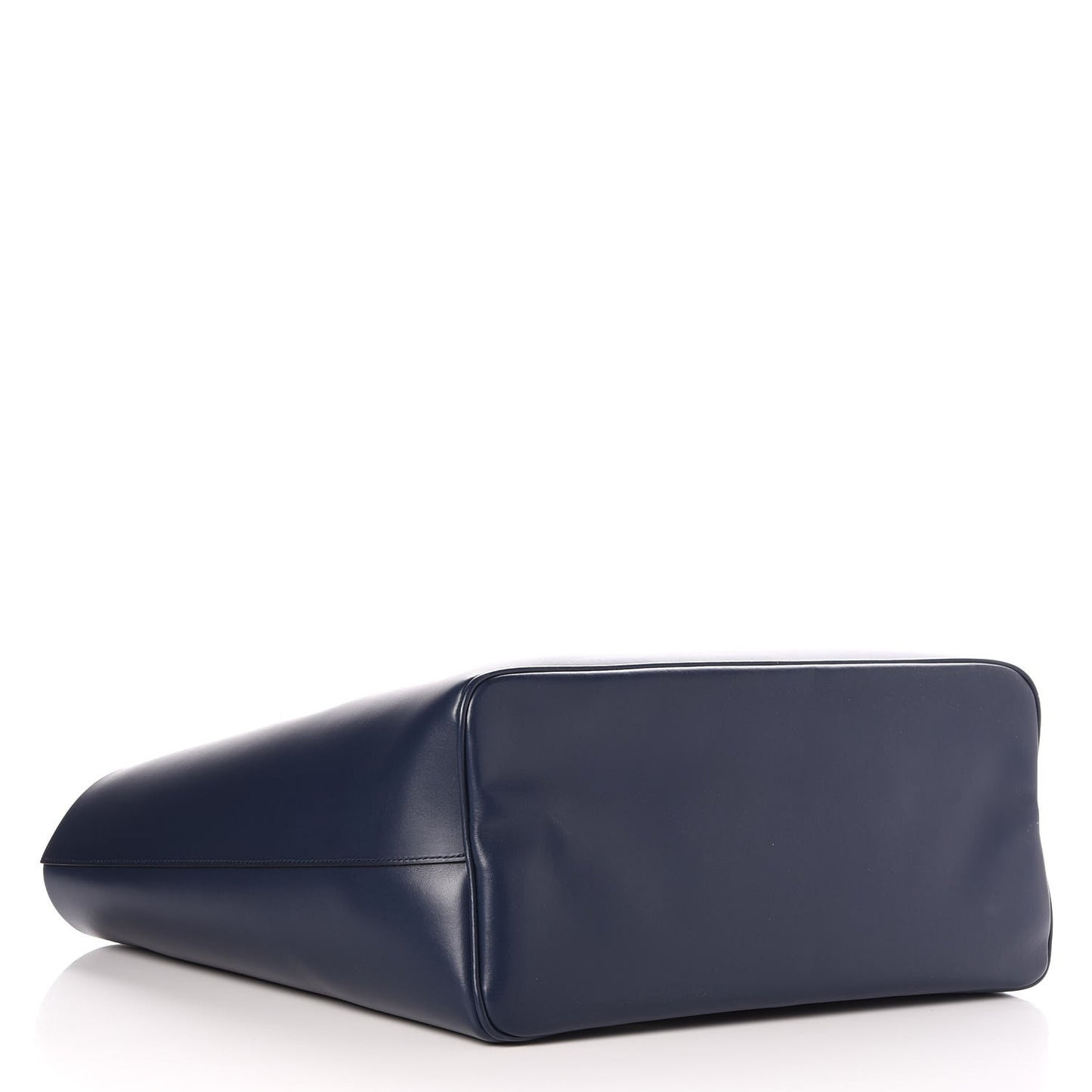 Calfskin Large Antigona Tote Night Blue Silver