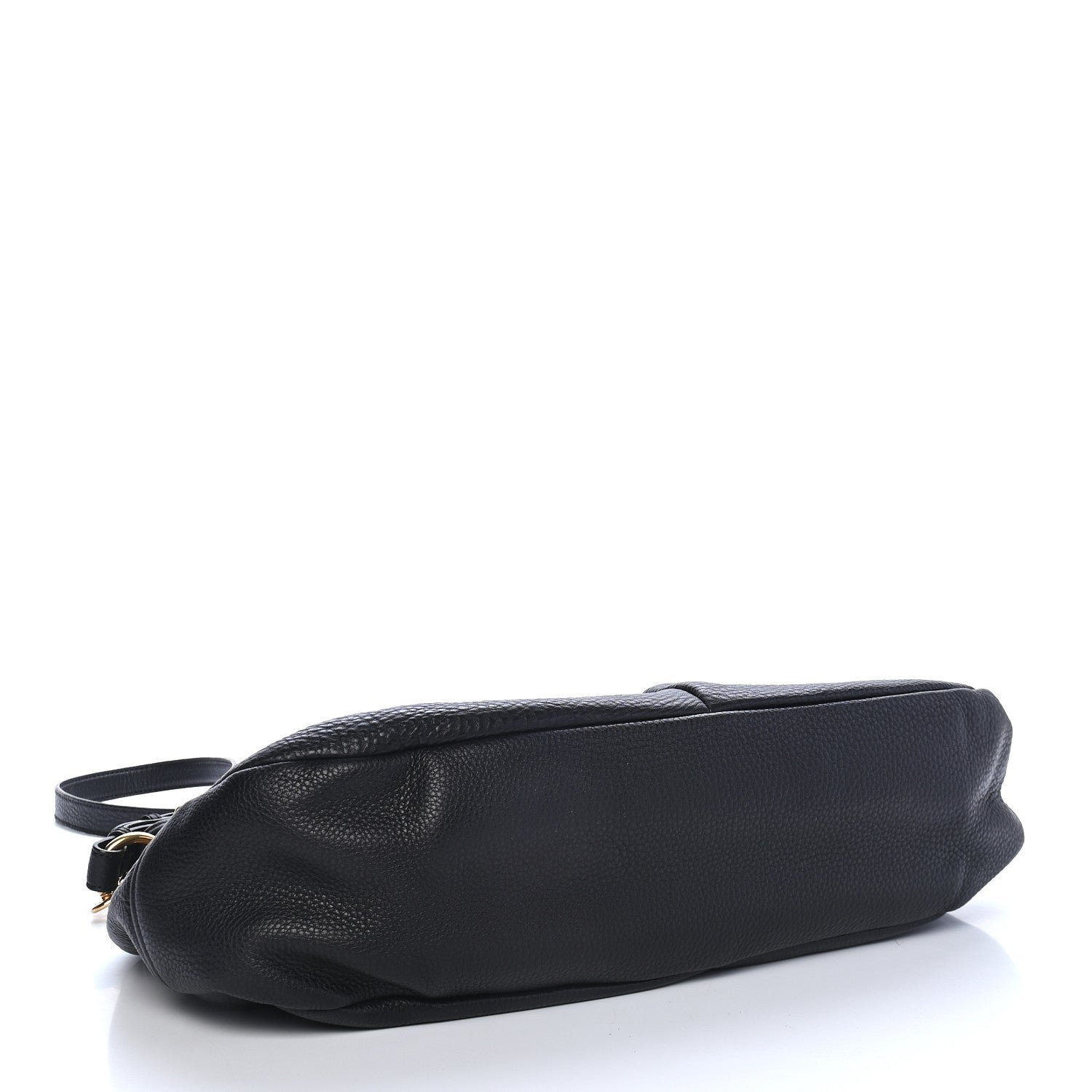 Miu Miu Vitello Daino Shoulder Bag Black 3 of 9