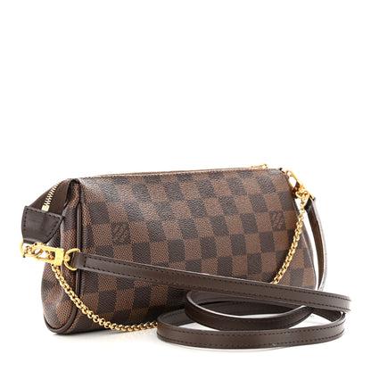Louis Vuitton Damier Ebene Eva Clutch 3 of 12
