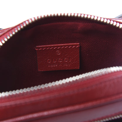 Gucci Fluffy Calfskin Mini Morpheus Belt Bag Red 6 of 11