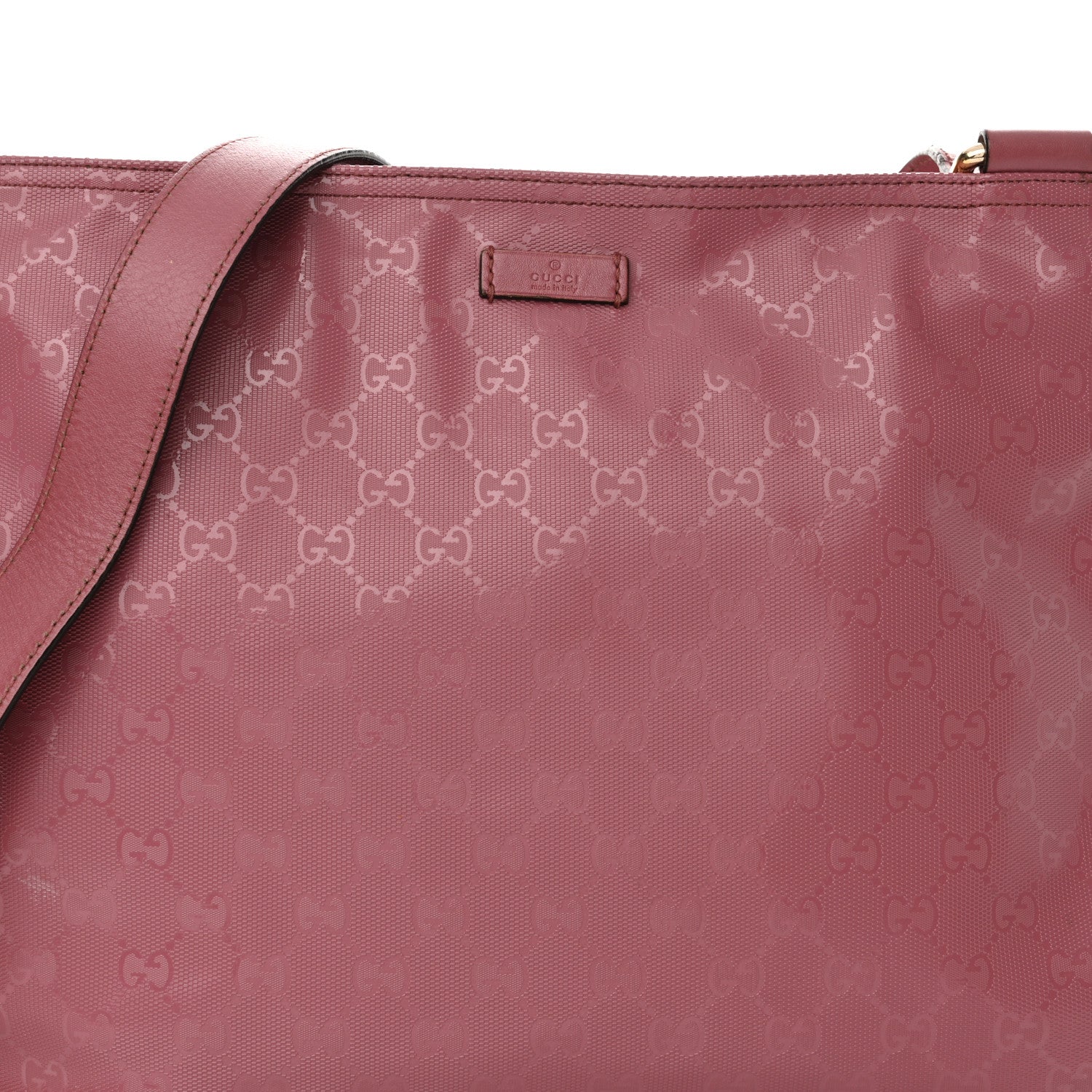 Gucci Imprime Monogram Medium Flat Messenger Bag Vintage Rose 7 of 13