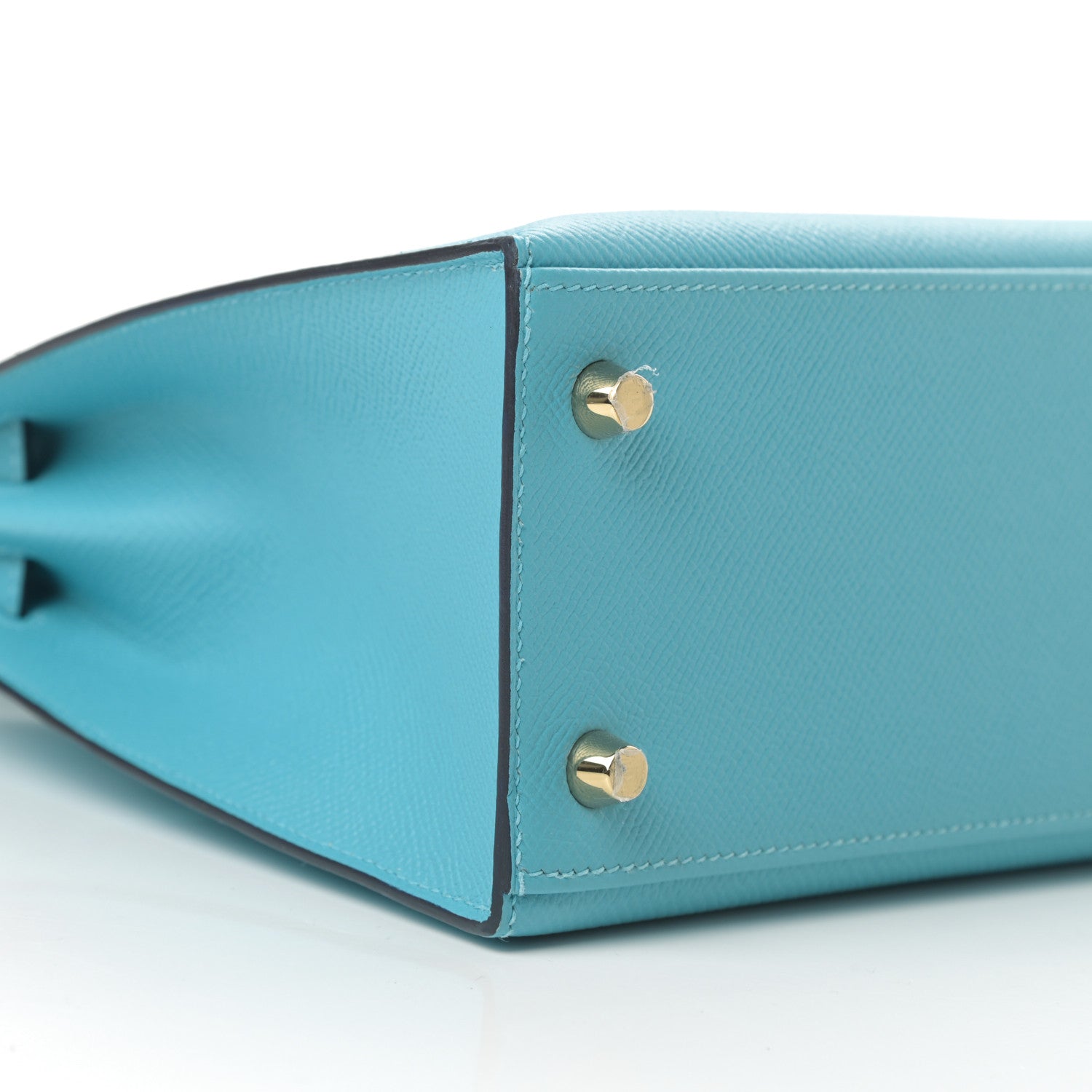 Hermes Epsom Kelly Sellier 25 Bleu Du Nord 8 of 10