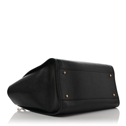 Chanel Caviar Medium Studded Deauville Tote Black 3 of 7
