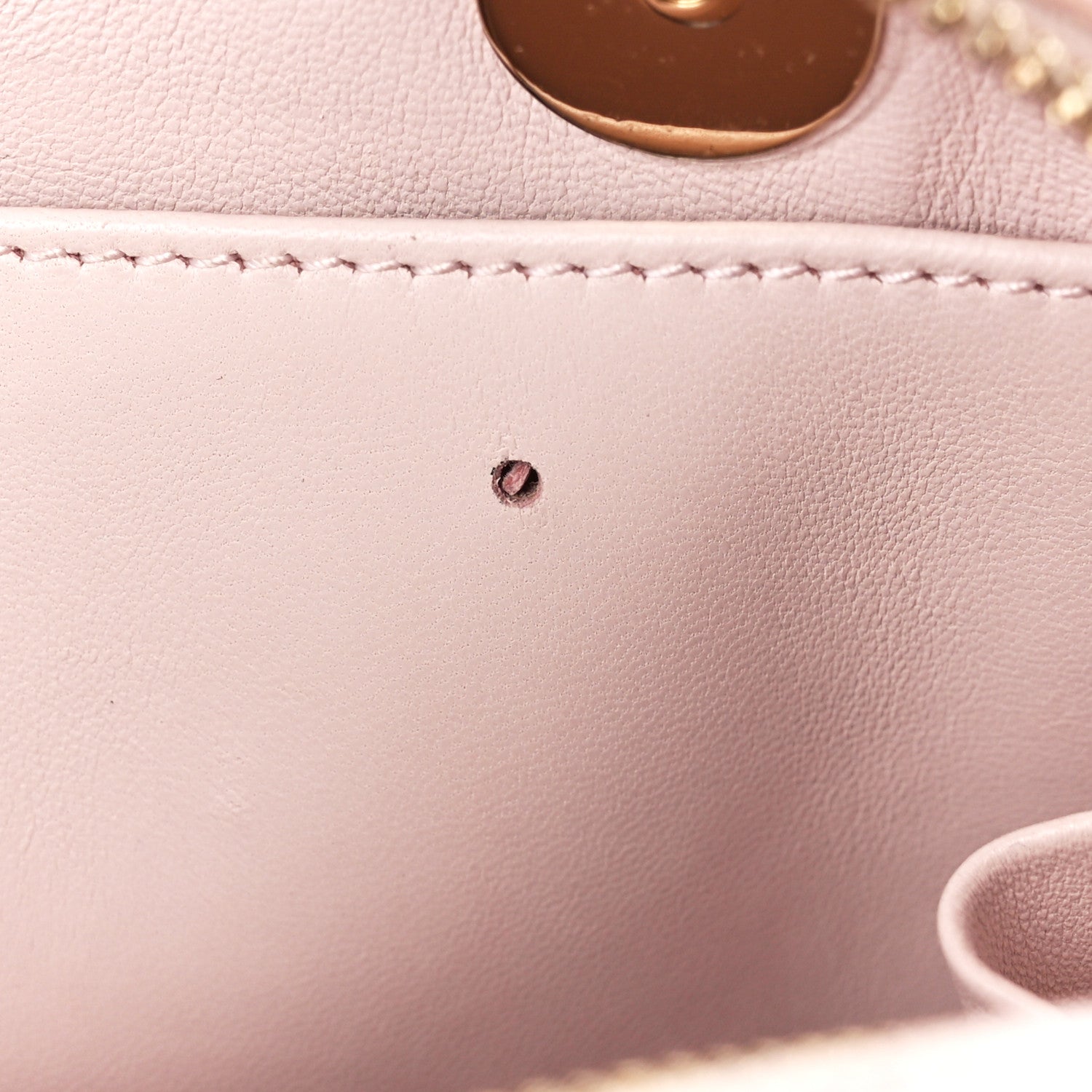 Christian Dior Lambskin Cannage Lily Tote Light Pink 11 of 11