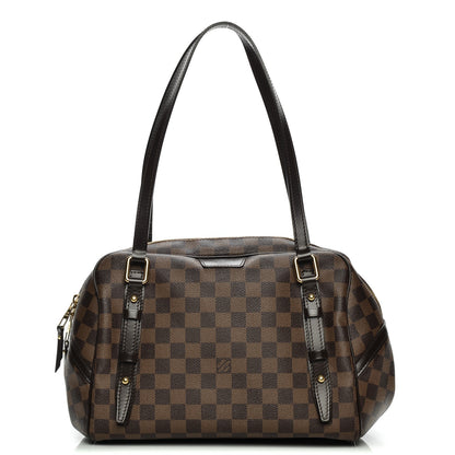 Louis Vuitton Damier Ebene Rivington GM 1 of 8
