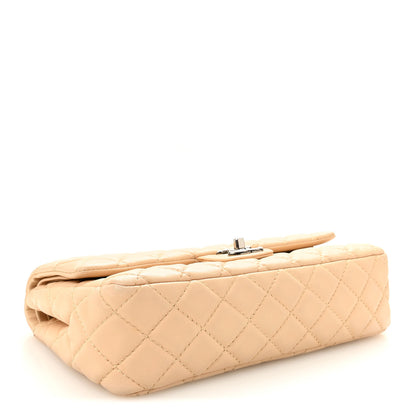 Chanel Lambskin Quilted Medium Double Flap Beige 4 of 10