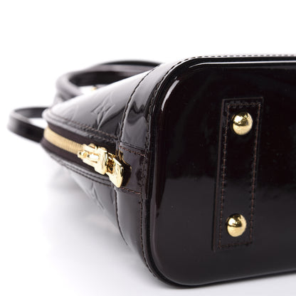 Louis Vuitton Vernis Alma BB Amarante 7 of 10