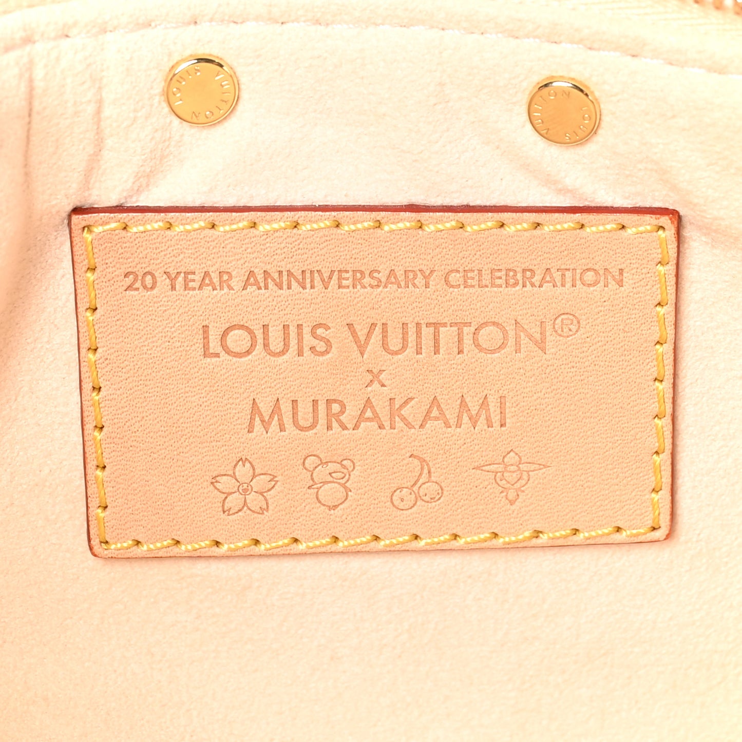 LV X TM Monogram Multicolor Pochette Accessories White