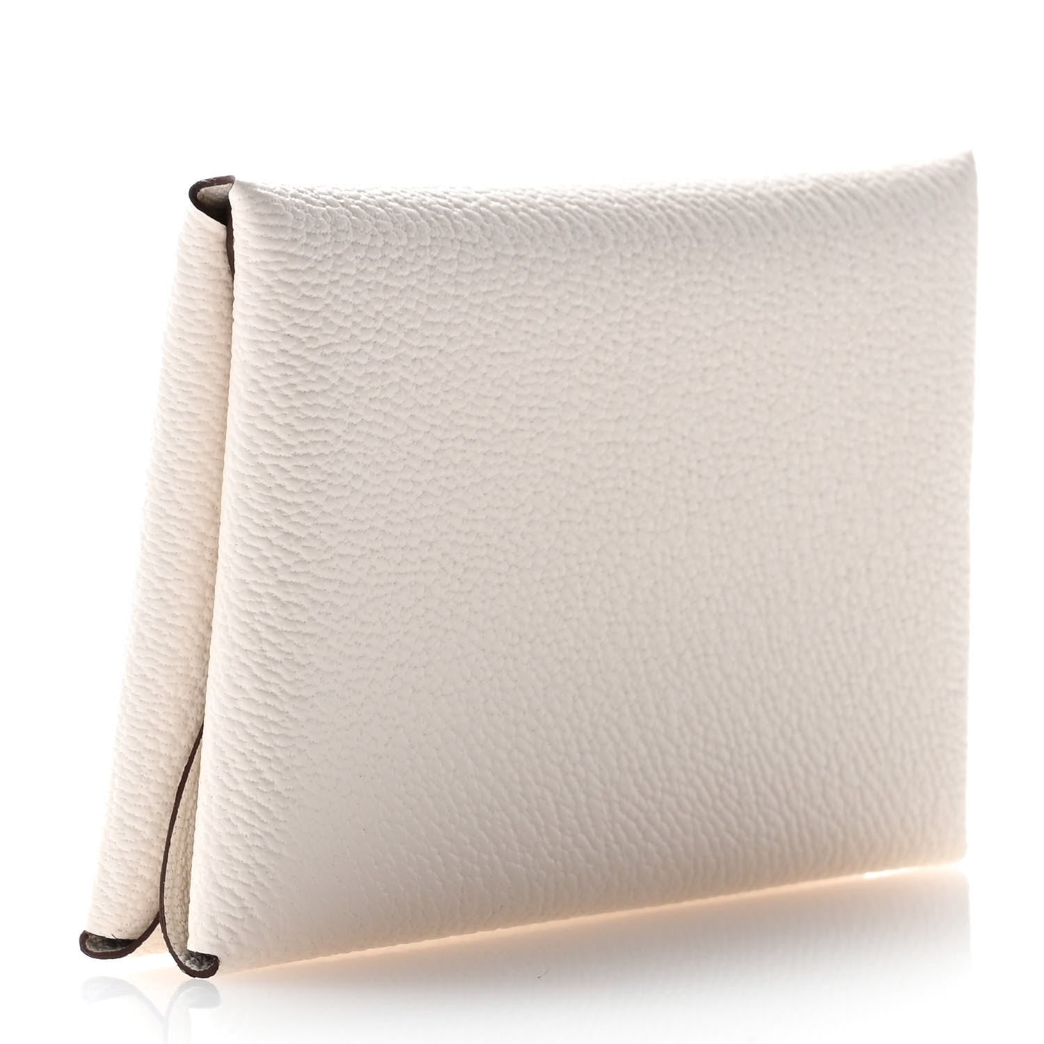 Hermes Chevre Mysore Calvi Duo Card Case Nata 3 of 9