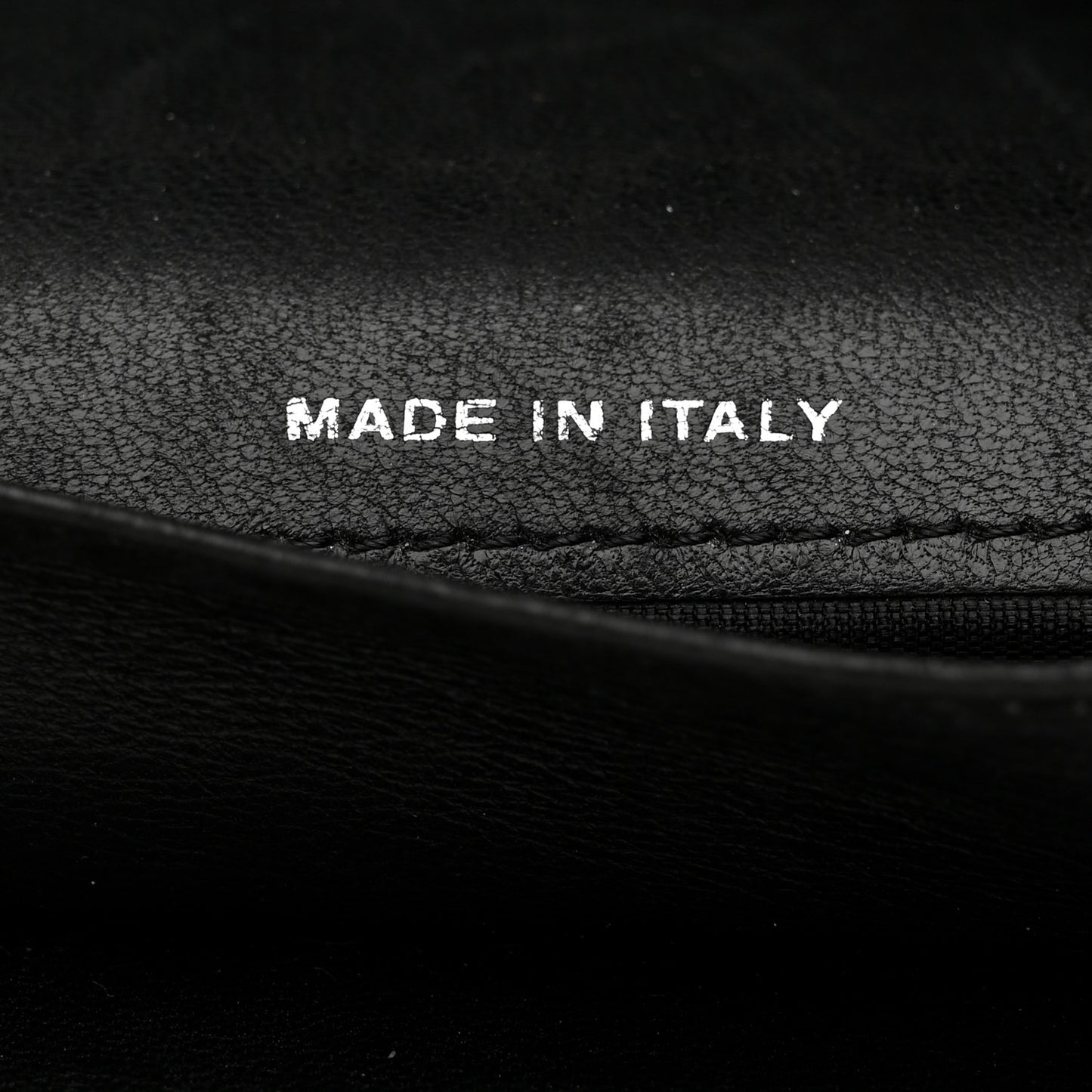Calfskin Lucky Symbols French Wallet Black