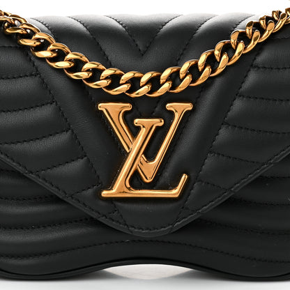 Louis Vuitton Calfskin New Wave Chain PM Black 8 of 11