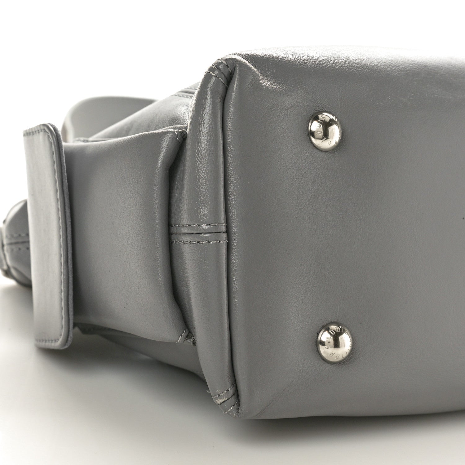 Louis Vuitton Lambskin CarryAll Cargo Vibe PM Trianon Gray 8 of 9
