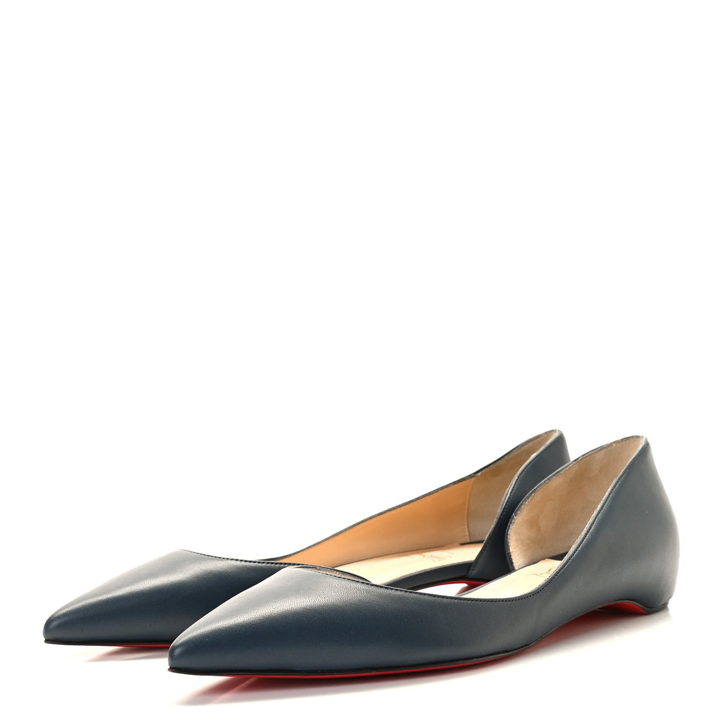 Nappa Iriza Flats 41 Denim