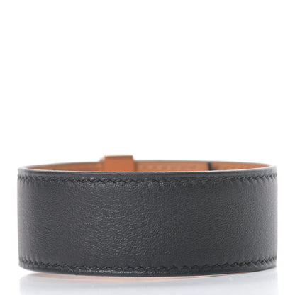 Hermes Swift Collier de Chien CDC 24 Bracelet T3 Black 3 of 7