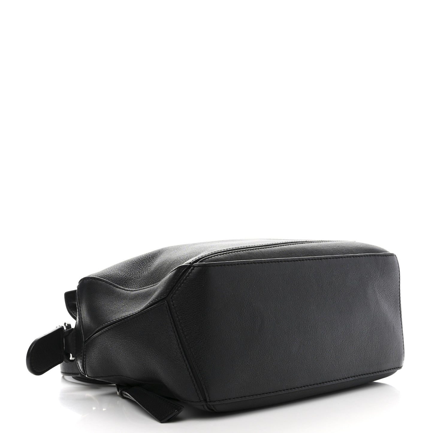 Calfskin Small Puzzle Bag Black