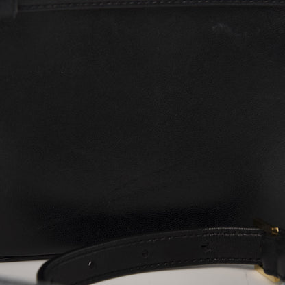 Saint Laurent Lambskin Matelasse Vicky Monogram Belt Bag Black 11 of 12
