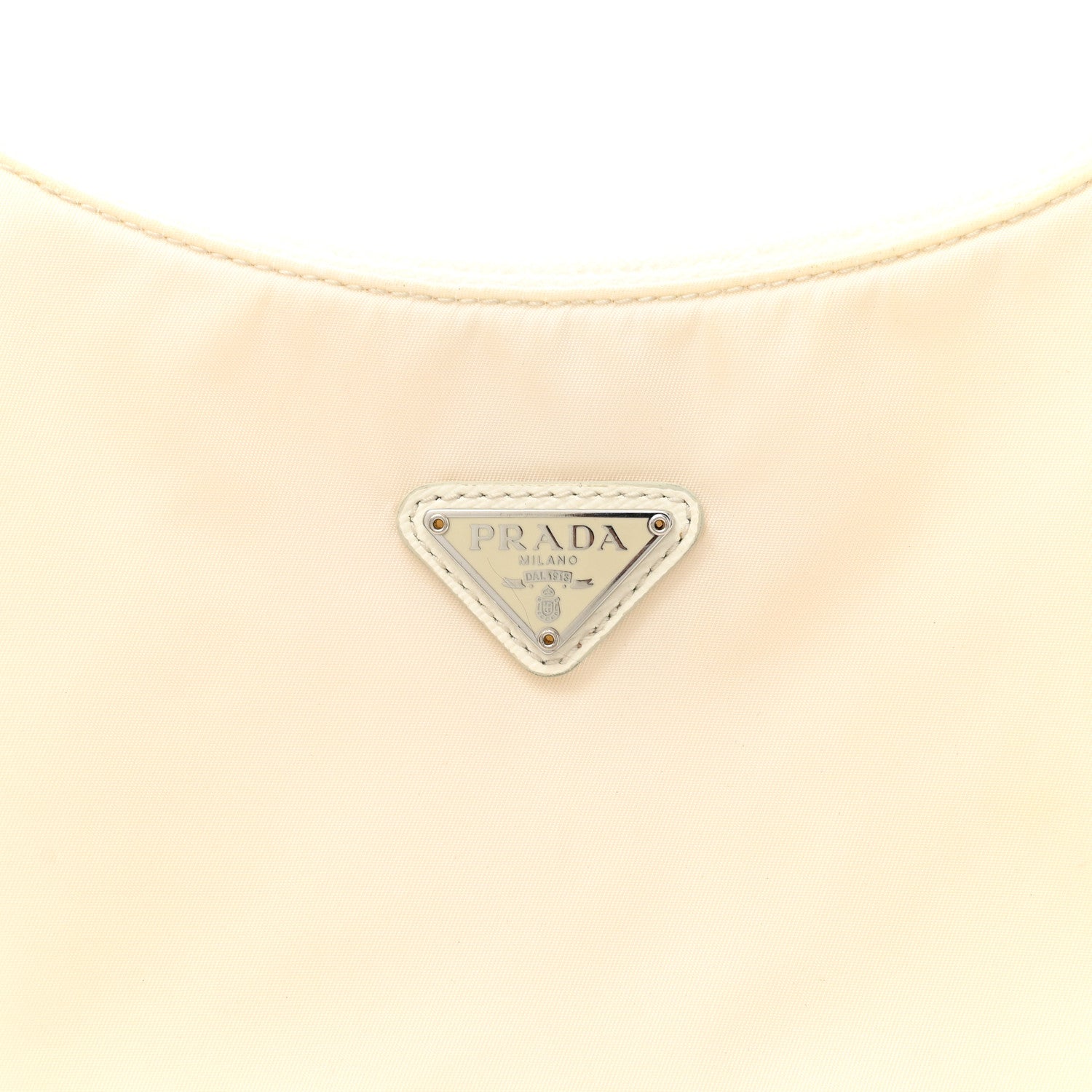 Prada Tessuto Nylon Mini Re-Edition 2000 Bag White 9 of 13