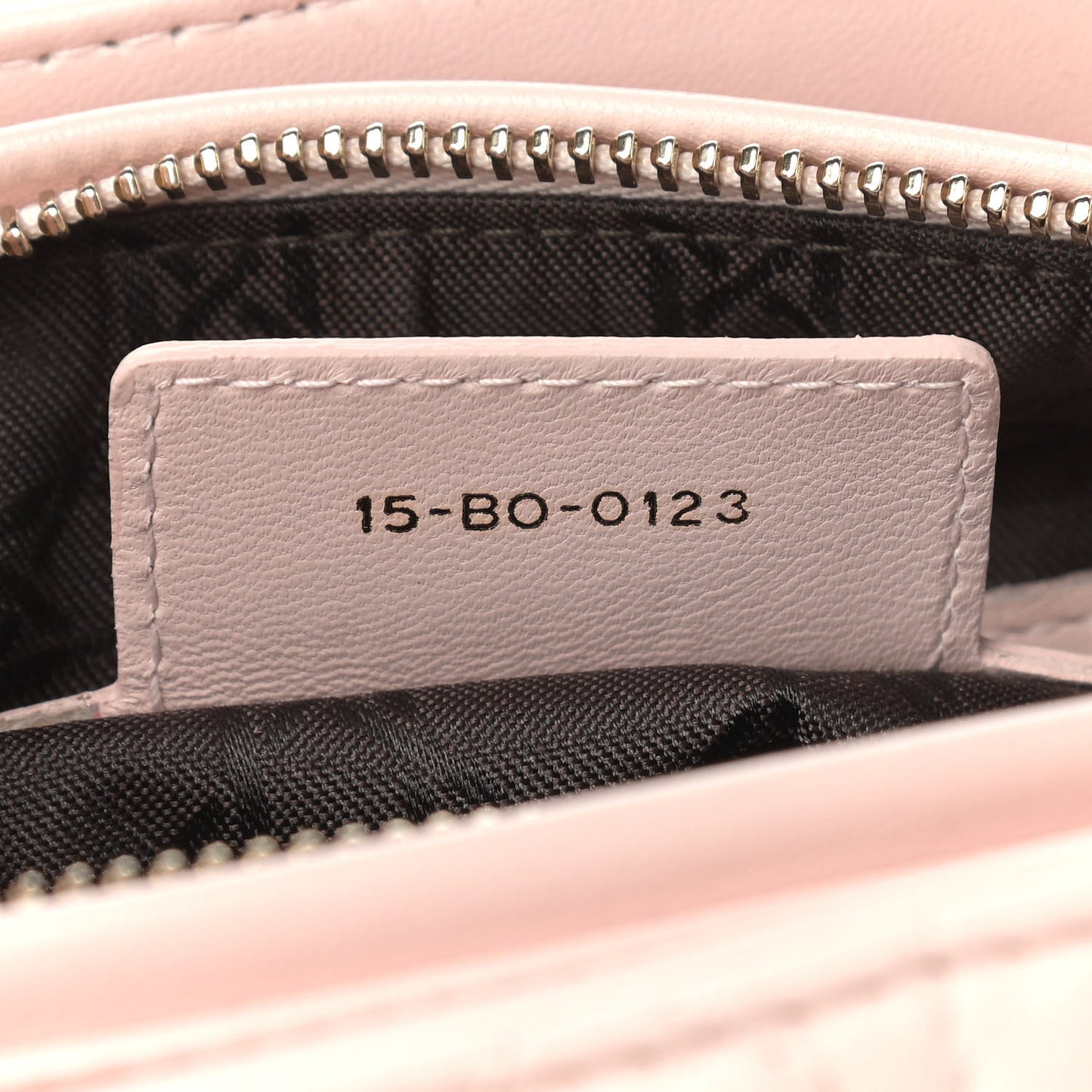 Lambskin Cannage Medium Lady Dior Light Pink