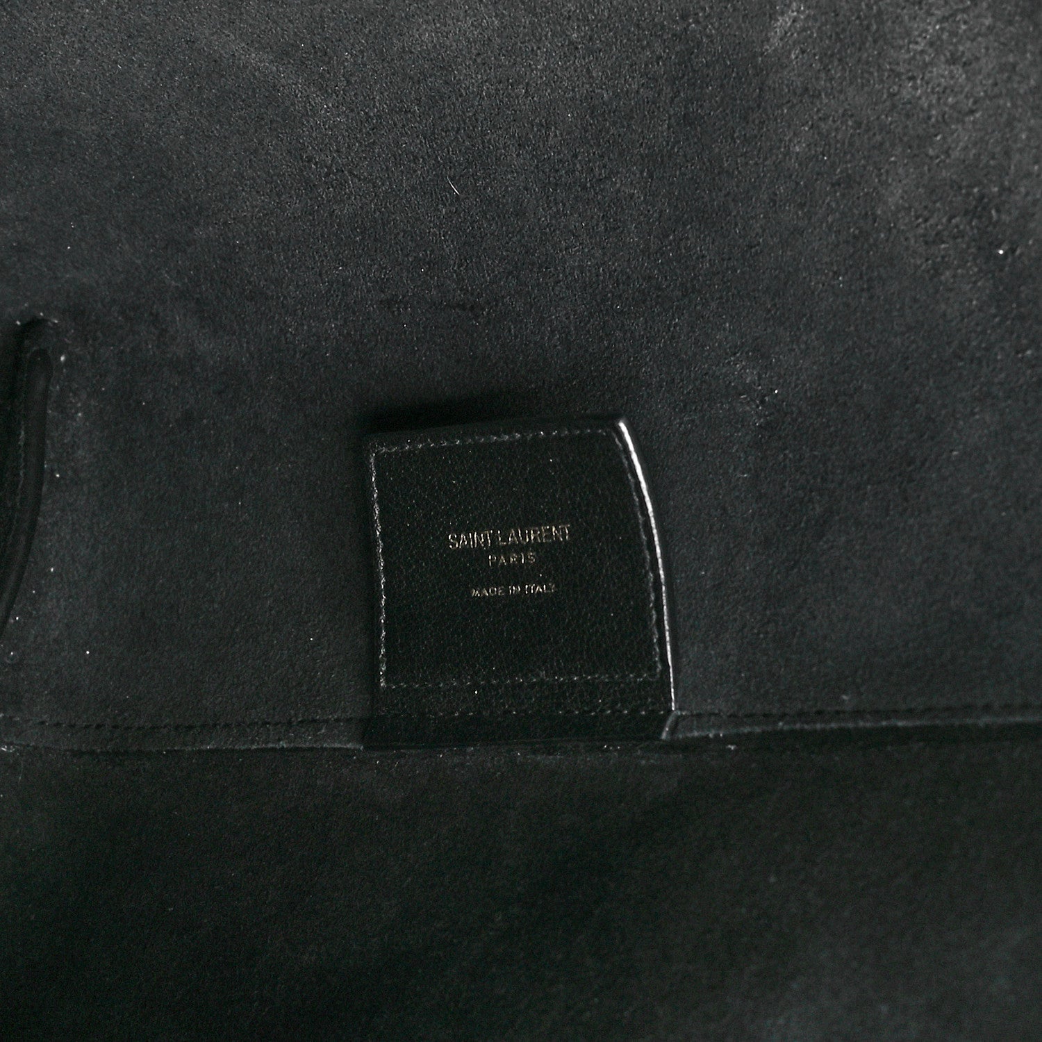 Saint Laurent Calfskin Large Shopping Tote Black 7 of 10