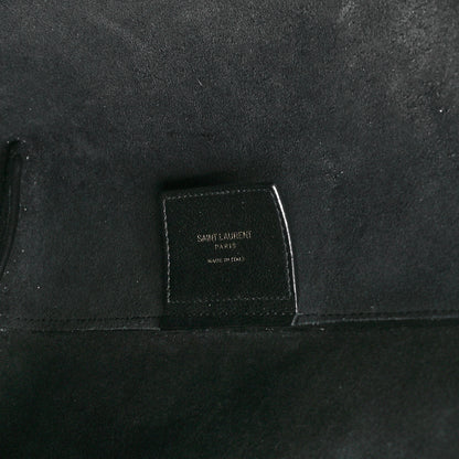 Saint Laurent Calfskin Large Shopping Tote Black 7 of 10