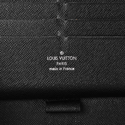 Louis Vuitton Epi Zippy Organizer Wallet Black 6 of 7