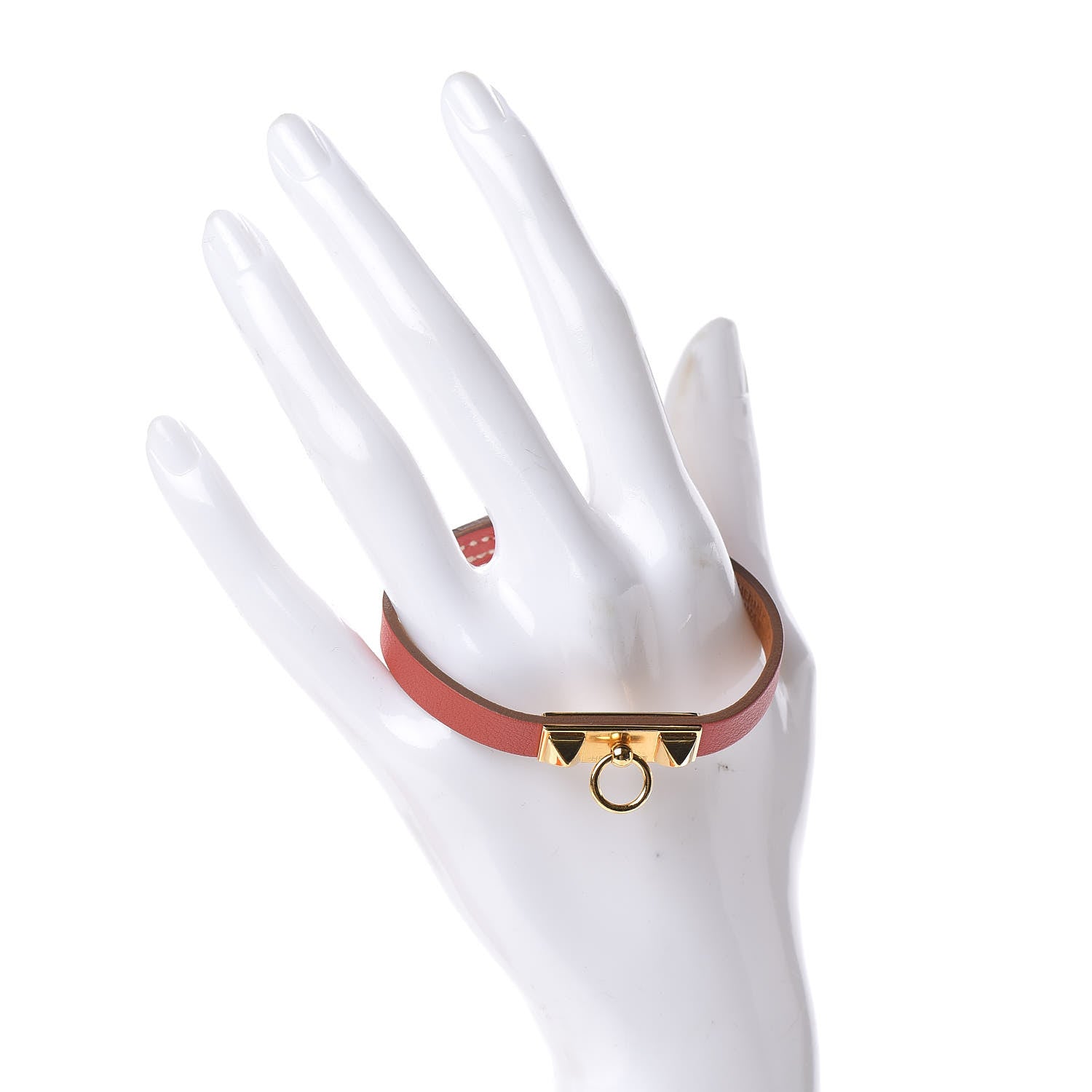 Hermes Swift Micro Rivale Bracelet S Sanguine 2 of 7