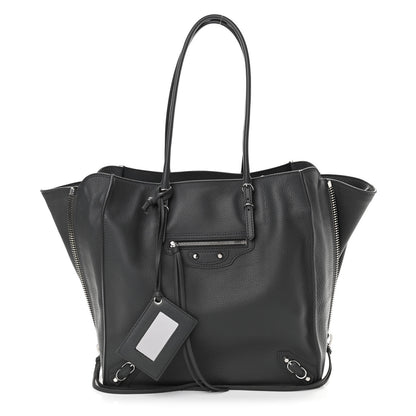 Balenciaga Veau Papier A5 Zip Around Tote Gris Fossile 1 of 11