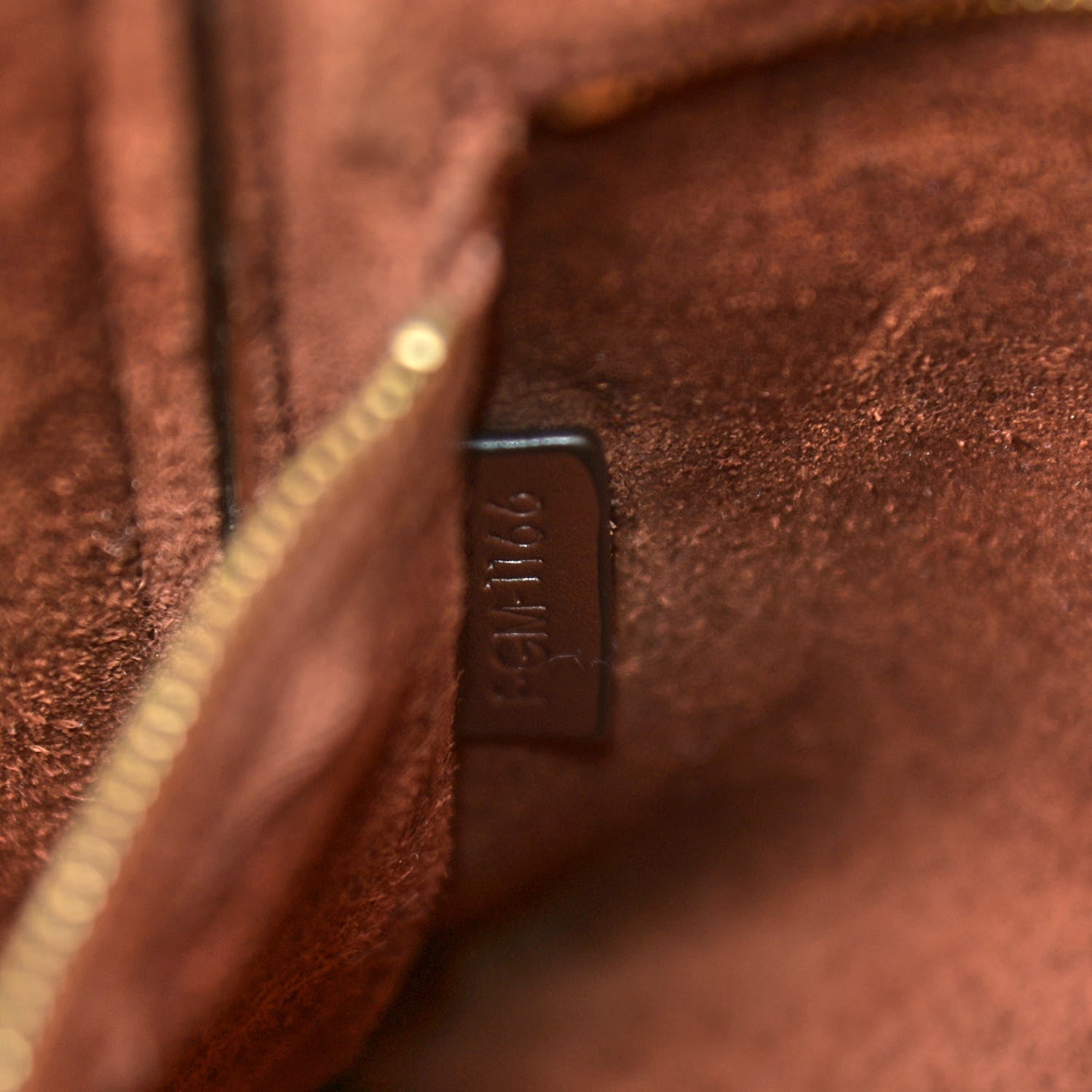 Celine Natural Calfskin Sangle Bucket Bag Dark Brown 8 of 24