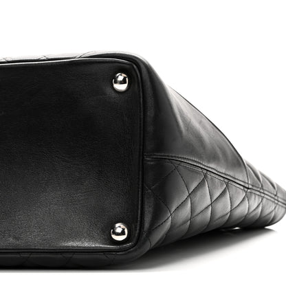 Chanel Calfskin Quilted Large Cambon Tote Black 10 of 11