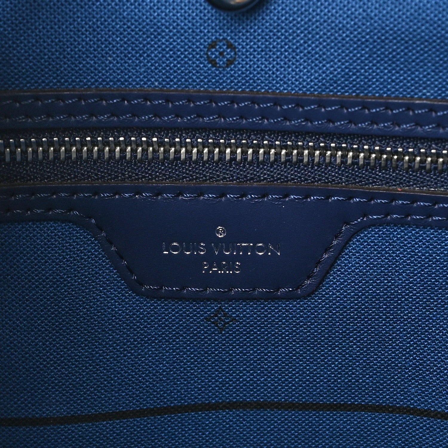 Louis Vuitton Monogram Escale Neverfull MM Blue 7 of 10