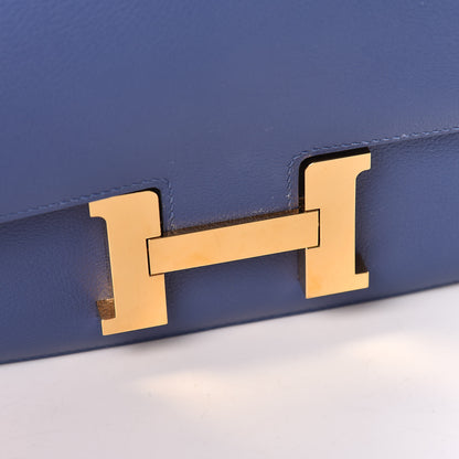 Hermes Evercolor Constance 24 Bleu Brighton 26 of 27
