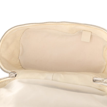 Chanel Crumpled Calfskin PVC Quilted Backpack White 5 of 21