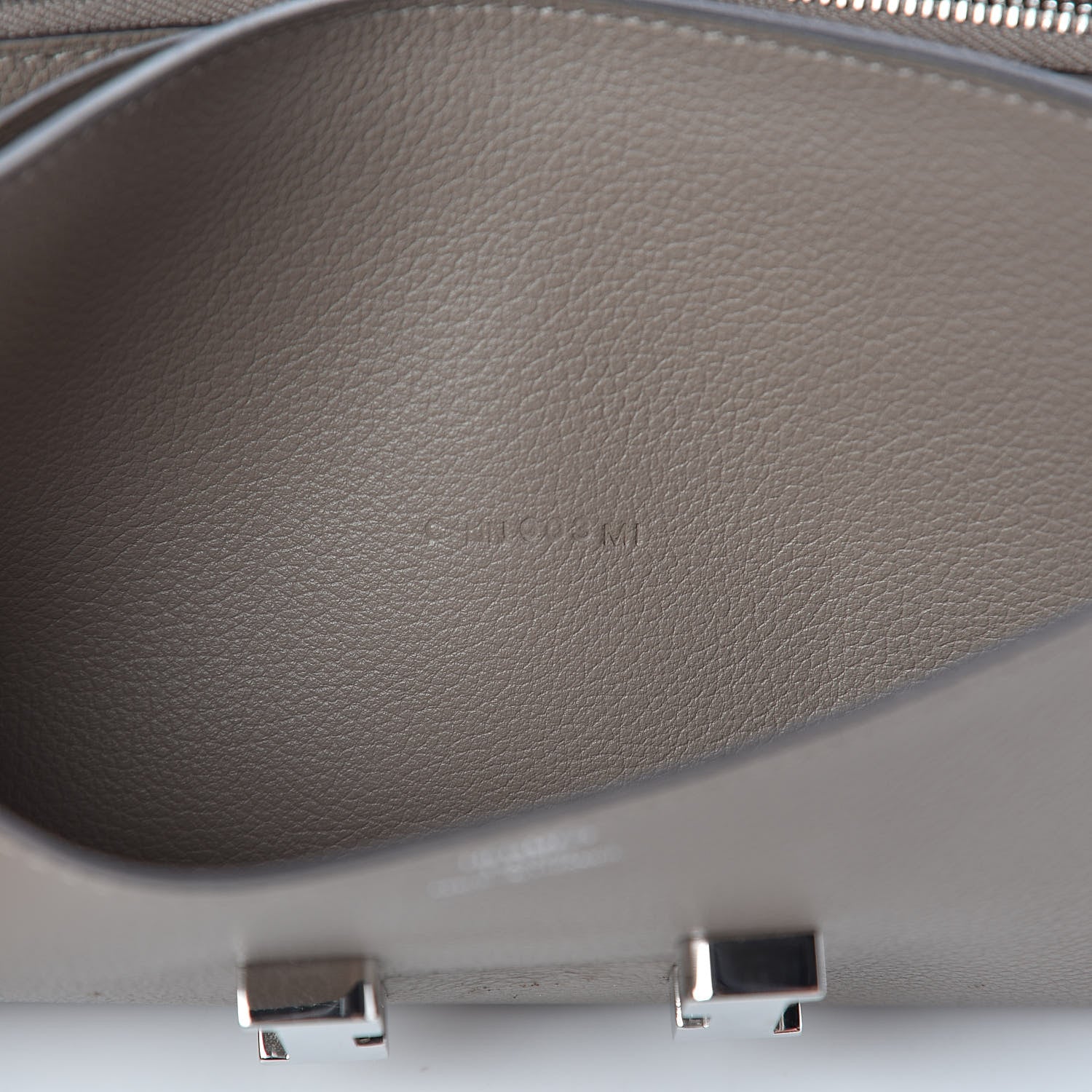 Hermes Evercolor Constance Long Wallet Gris Asphalte 7 of 7