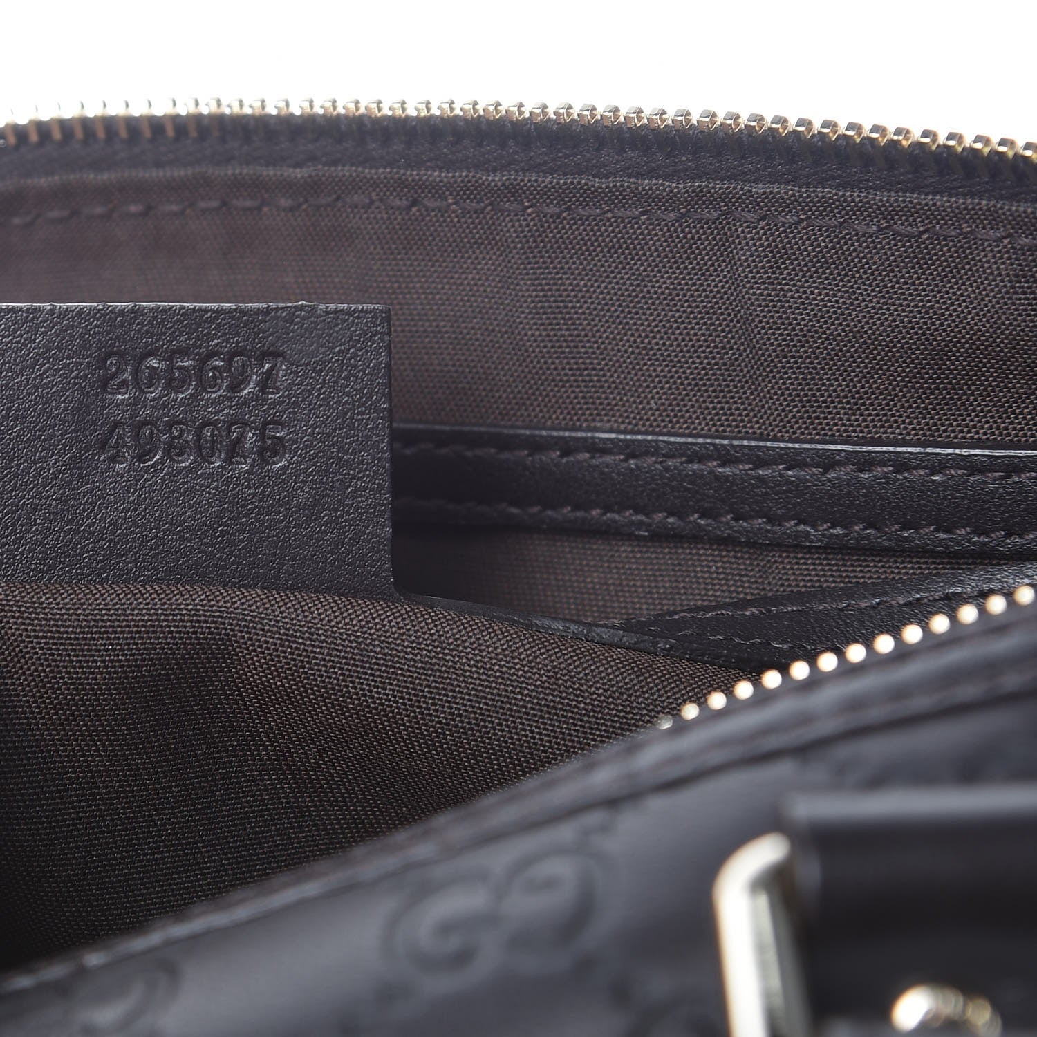 Gucci Guccissima Medium Joy Boston Dark Brown 8 of 8