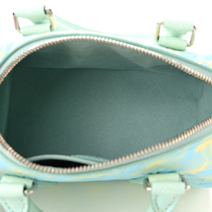 Louis Vuitton Empreinte Monogram Summer Stardust Speedy 20 Water Green 5 of 10