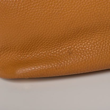 Prada Vitello Daino Side Zip Shopping Tote Caramel 11 of 14