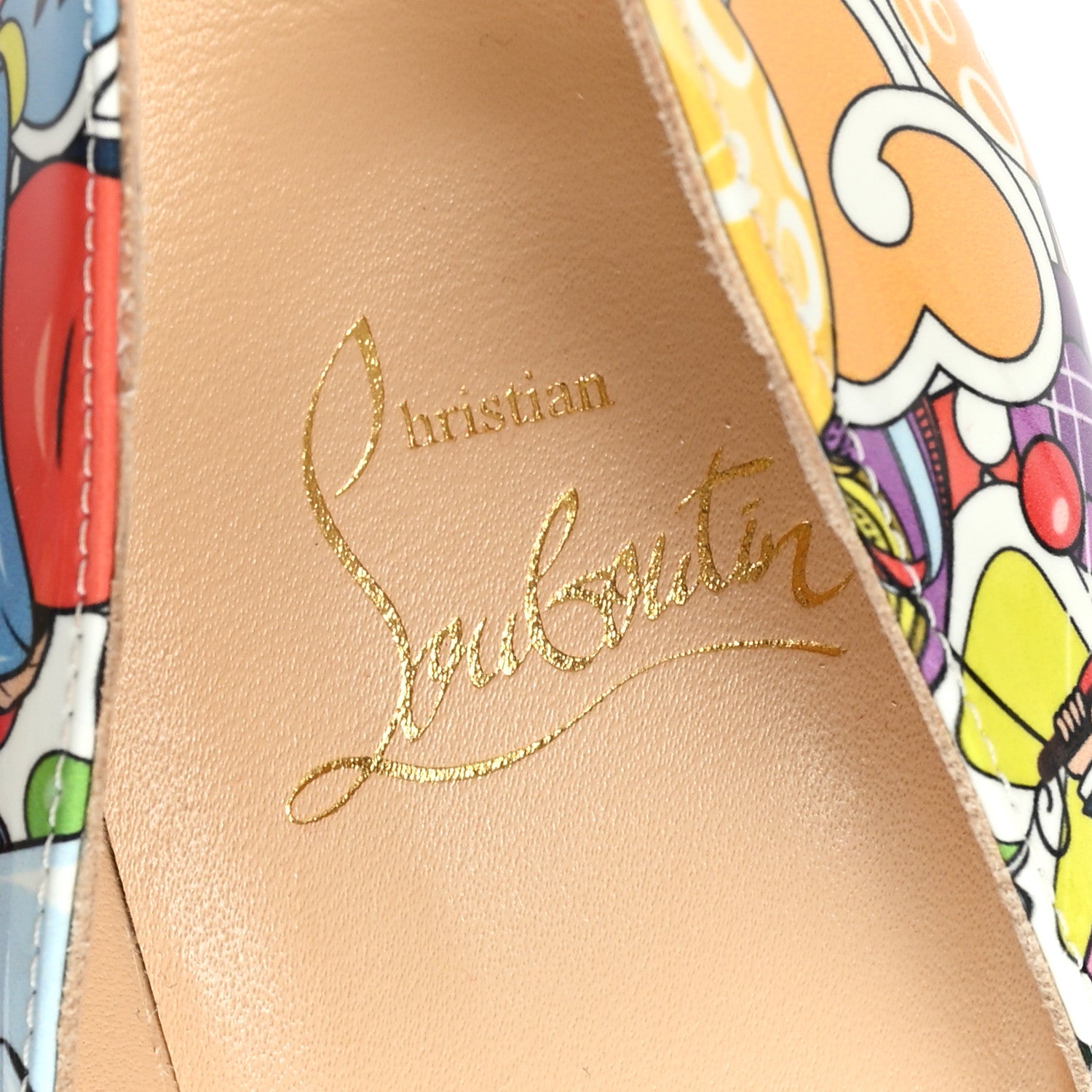 Christian Louboutin Patent Super Loubi Pigalle Follies 100 Pumps 37 Multicolor 8 of 9