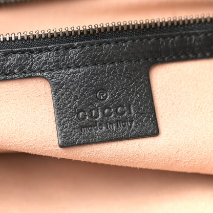 Gucci Azalea Calfskin Matelasse Large GG Marmont Slim Tote Black 6 of 12