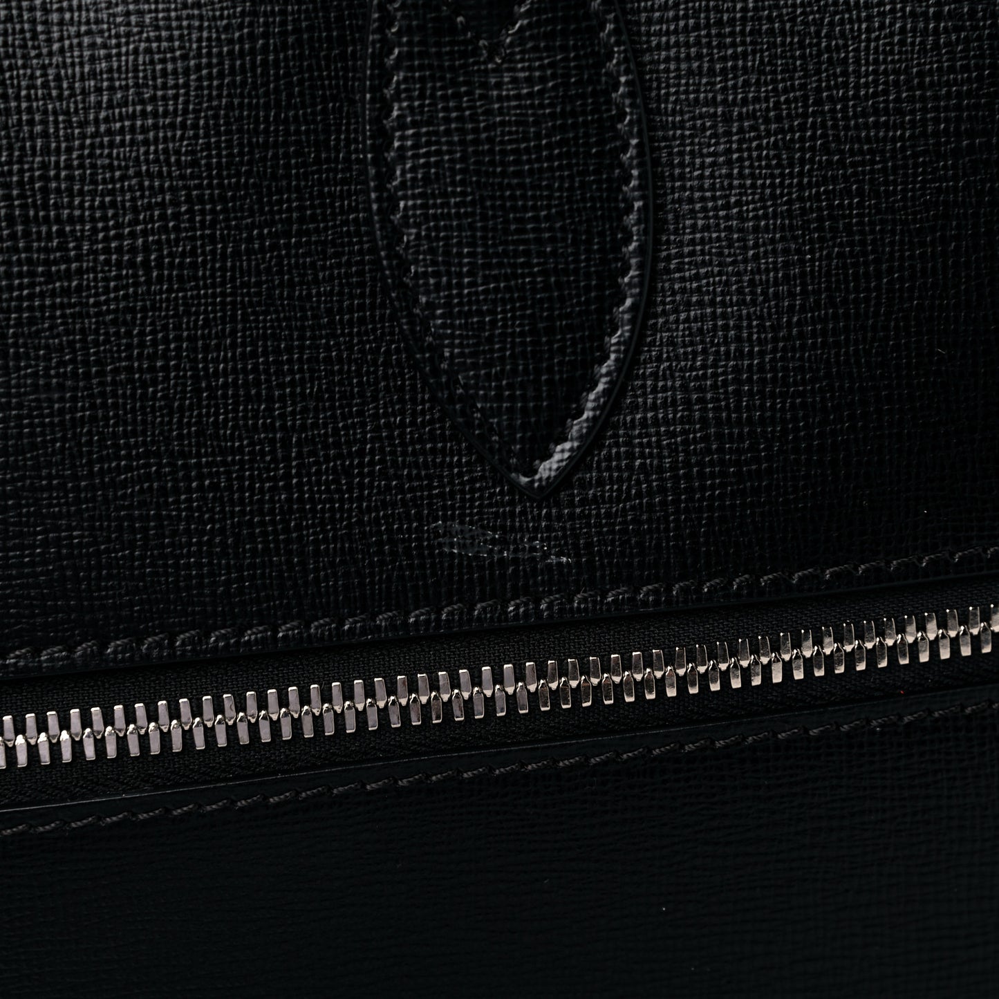 Calfskin Bermondsey Business Briefcase Black