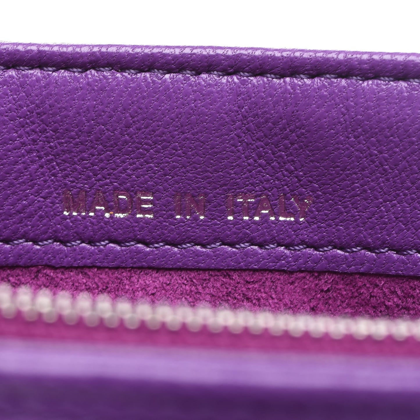 Lambskin Quilted Mini Boy Phone Holder Clutch Purple