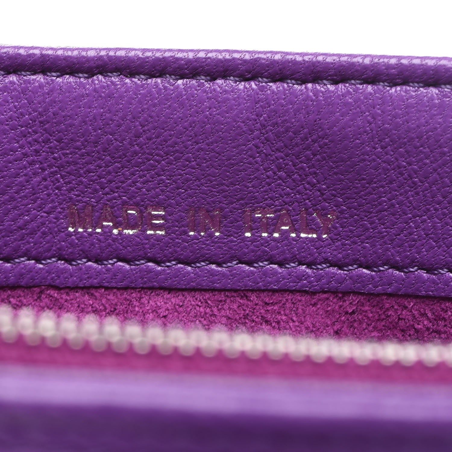 Chanel Lambskin Quilted Mini Boy Phone Holder Clutch Purple 9 of 10