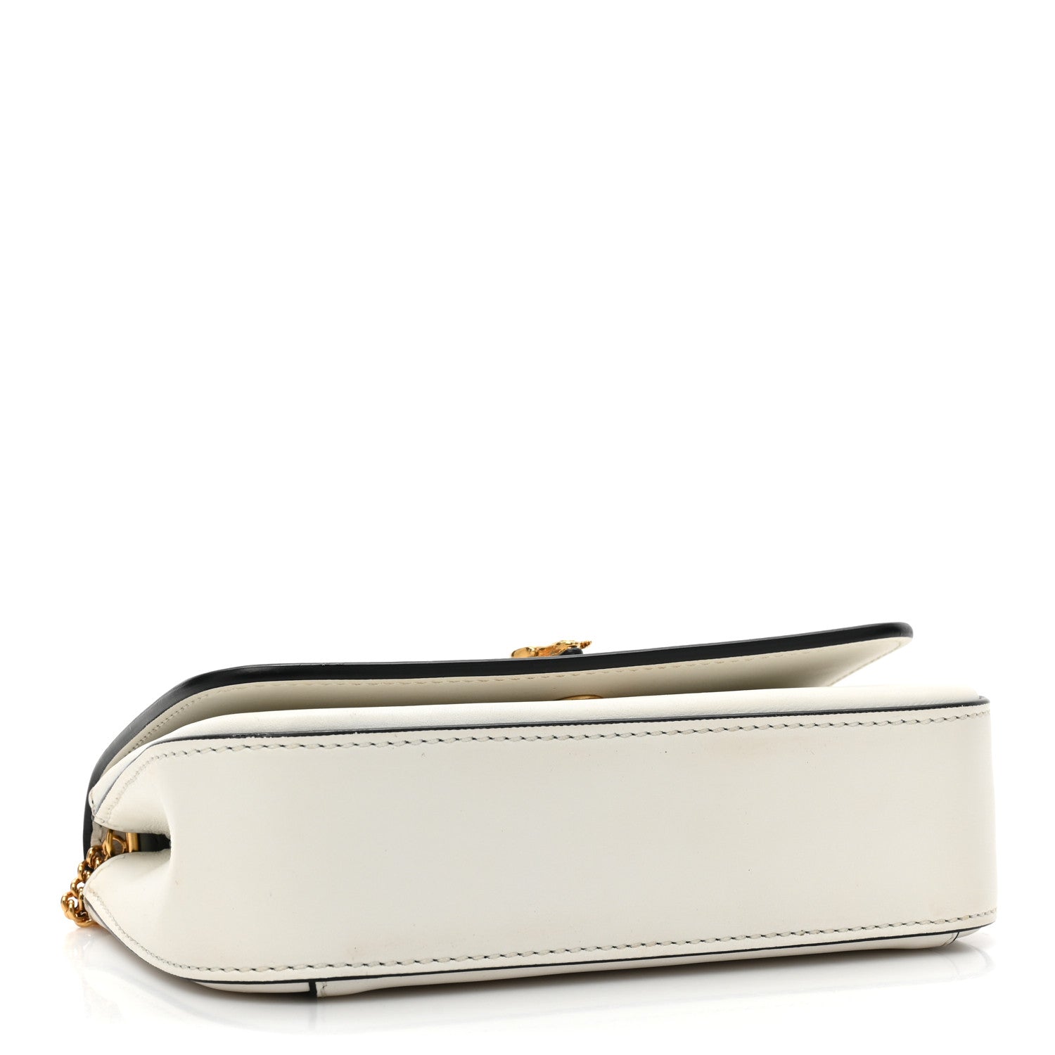 Versace Vitello Virtus Mini Chain Bag White 4 of 11